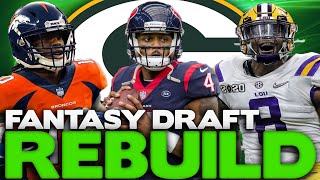 Perfect Fantasy Draft Rebuild of The Green Bay Packers! Madden 21 Rebuild!