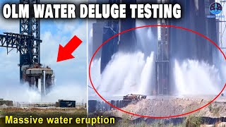 Finally happened! First Water Deluge System Testing with MASSIVE WATER...