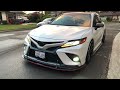 must see beautiful camry xse. vinyl wraps and custom parts with xse_steady