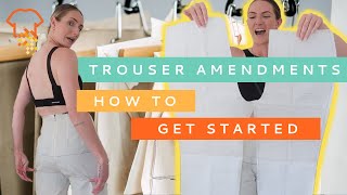 PATTERN AMENDMENTS | How to Get Better Fitting Trousers without the Overwhelm