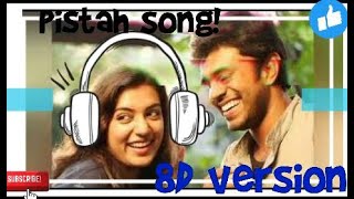 Neram | Pista The Run Anthem Song | Nivin Pauly, Nazriya | 8D version