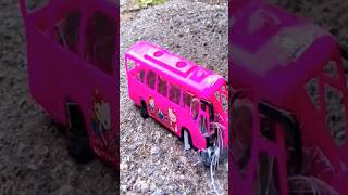 Toys Bus Crushing || Experiment || Crushing Things #shorts #shortvideo #youtubeshorts #short