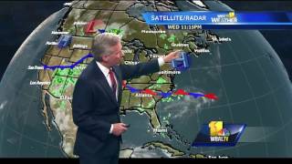 Mix of sun and clouds, mild on Thursday