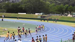 平成24年度長崎県高総体陸上競技４×４００ｍリレー決勝