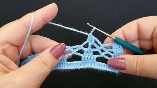 Kolay tığ işi örgü yelek modeli Super Easy crochet knitting pattern