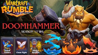 Warcraft Rumble PvP : Orgrim Doomhammer Road to 17100+ | S11W6