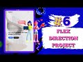 Flexbox Tutorial #-6 Flex Direction Example Project | codingops