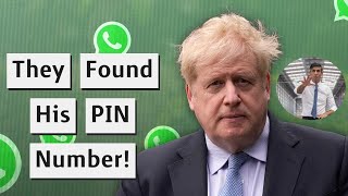 Is The Finding Of Boris Johnsons PIN Code Bad News For Rishi Sunak?