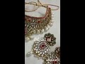 kundan jewellery bridal set