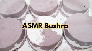 Asmr baking soda | crushing crunchy giant big marble print circles ⭕ | Asmr @asmrbushra