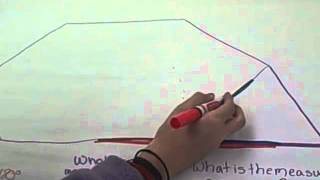 angles of a hexagon and a triangle