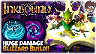 HUGE Damage Blizzard Build!! | Monster Train Devs' Turn-Based Roguelike | Inkbound