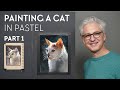 Painting A Cat In Pastel - Part 1