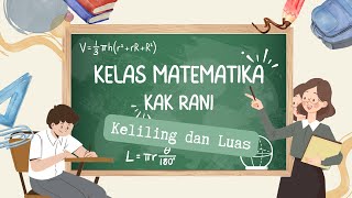 VIDEO PEMBELAJARAN || KELILING DAN LUAS || MATEMATIKA