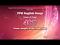 Come, People Of The Risen King | TPM English Song 467