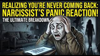 The Narcissist's Panic Reaction When Realizing You're Really Never Coming Back