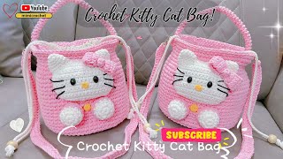 You Won't Believe This AI DESIGNED Kitty Bag | Mimi Crochet