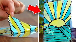 12 Colorful DIY Art Projects and Hacks