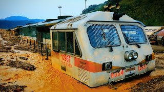 Assam Floods | current situation of New Haflong Railway station effected due to heavy rainfall 🌧️🌧️