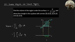 15.2 Double Integrals over General Regions