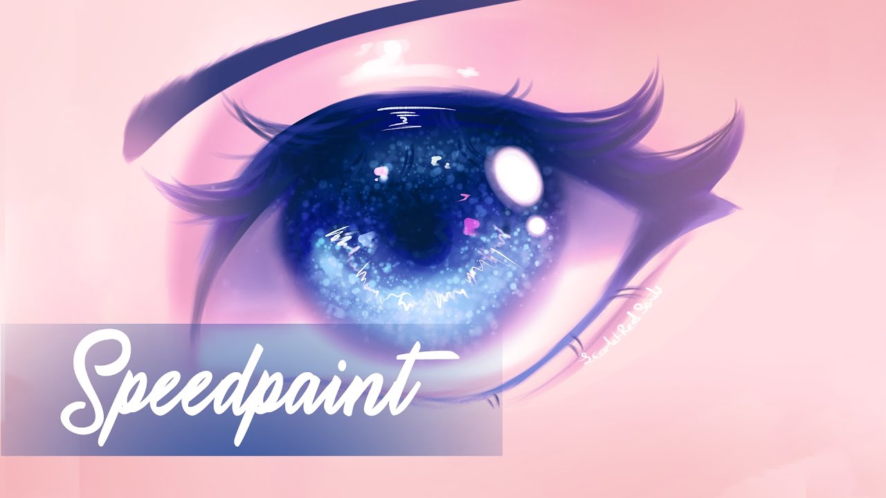 Eye Speedpaint Krita Youtube