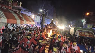 【北港迎媽祖】三代祖媽神轎首次出巡 (晚上更顯得莊嚴華麗 )