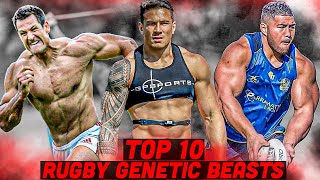 Top 10 GENETIC FREAKS Of Rugby | The Ultimate BEAST MODE ATHLETES