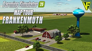 Large Equipment \u0026 A Focus On Sugarbeet! | Frankenmuth | FS25 Map Preview