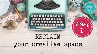 Craft clutter❓ Reclaim your creative space