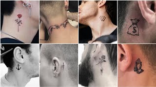 Small Neck Tattoo's For Men ||best tattoo's of 2023 || part - 2