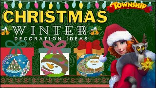 Township || Christmas Winter Decoration Ideas🎄⛄🎅