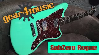 SubZero Rogue Offset Guitar Seafoam Green Review