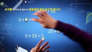 Think Touch Table app: Addition [멀티터치 테이블 씽크터치 탑재 교육 게임: 더하기]