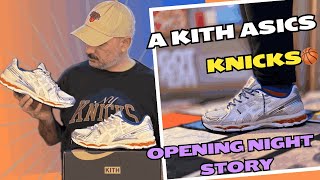 A Ronnie Fieg x ASICS - Gel Kayano 12.1- Knicks Opening Night Story at MSG  (Kith Knicks)