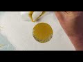 you have to see this satisfying acrylic pouring technique gold mountainscape ab creative tutorial