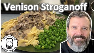 🔵 Comfort Food Stroganoff Recipe Made with Deer Meat - Teach a Man to Fish