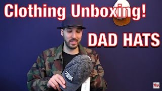 New Clothing Unboxing From Streetwear Official - 2 Dad Hats, Bomber Jacket \u0026 Boxy Fit Tee