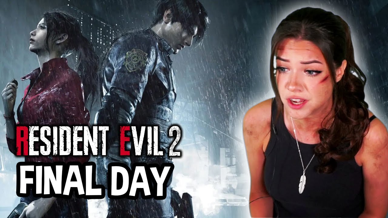 FINAL DAY Resident Evil 2 Remake | First Playthrough | Claire A/Leon B ...