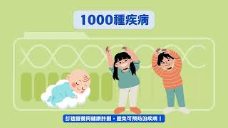 Rainbow Genomics 小兒1000 -  新生兒、兒童篩查   Newborn and Pediatric Genetic Health Screening