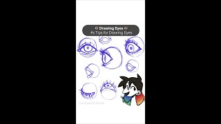 How to Draw: EYES (5 Tips!) #Shorts