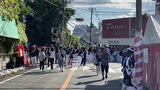 貝塚だんじり祭🌈たこぼうず.試験曳き.2023.9.24.