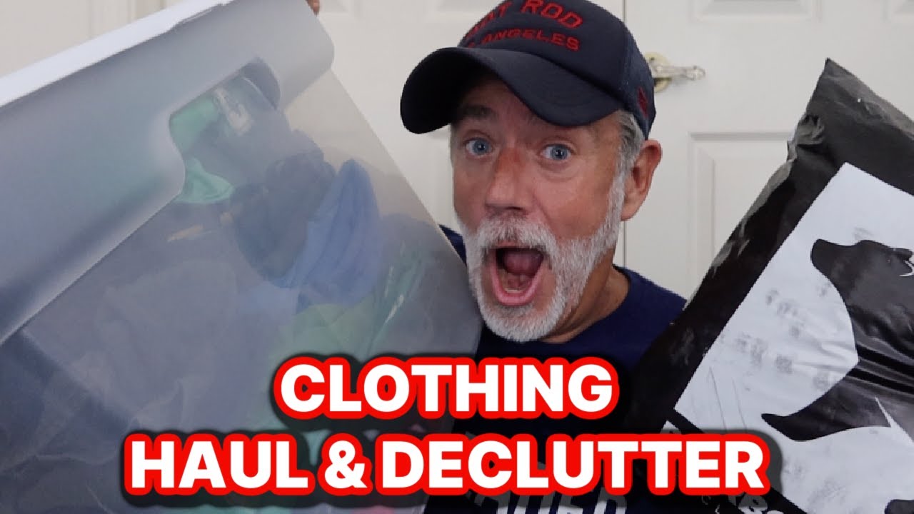 Big Clothing Haul Declutter Youtube