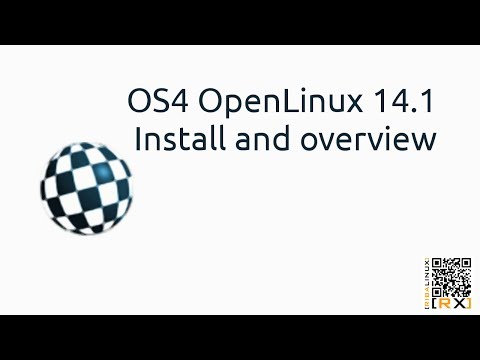 OS4 OpenLinux 14.1 install and overview | the open linux