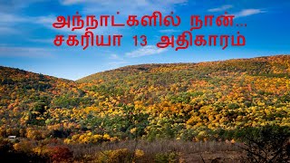 அந்நாட்களில் நான்...சகரியா 13 அதிகாரம்.Rev. D. Sasikumar Daniel.