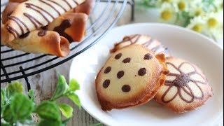 お絵かきラングドシャ＆シガレットクッキー Languedocia and cigarette cookie｜卵白のお菓子｜HidaMari Cooking