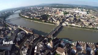 Ein Flug über Basel