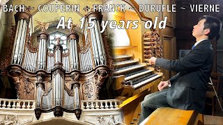 My 2nd Organ Recital at Dijon Cathedral