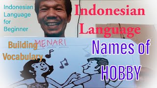 HOBBY in #indonesianlanguage ~ Nama hobi BAHASA INDONESIA