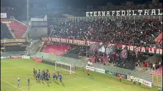 Foggia - Giugliano, la reazione della Curva Sud