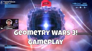 Geometry Wars 3 First Time Gameplay + SmirkinLIVE